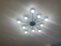 Люстра RAY SLIM 10xGX53 WHITE LUMINARIA 220V IP20 (потолочный светильник под сменные LED лампы) фото от покупателей 4