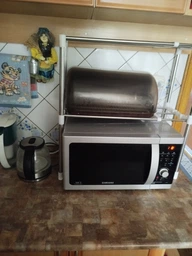 Телескопическая полка Kitchen для микроволновки 50 х 26 х 4 см Белый (IS33)