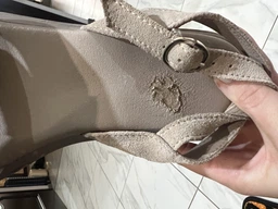 Женские сандалии замшевые PARADIZE SHOES SAN-4903 36 23.2 см Бежевые (ROZ6501090350)