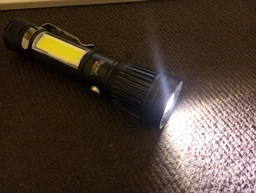 Фонарик ручной Watton WT-602 Cree T6+16SMD 3 режима Zoom 6800 mAh IP44 (YT29280)