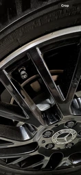 Колпачки на ниппель для Mercedes Alitek Lux Black Мерседес, металл (4 шт) (67530) фото от покупателей 1
