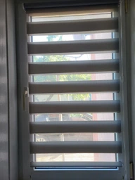 Ролета день ночь Decoharm 81x160 см Антрацит фото от покупателей 9