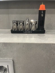 Премиальный Триммер для бороды 5в1 LEMEX STYLING TOOLS Тример для тела, носа, бритья с магнитными насадками LM4414 IPX6 Версия 2026 фото от покупателей 4