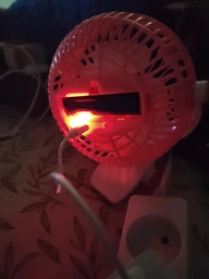 Переносной USB мини-вентилятор Mini Fan ML-F168 с аккумулятором на прищепке, розовый