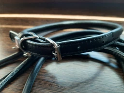Ошейник для собак кожаный Collar WAUDOG Soft с QR паспортом, круглый, XS, Д 8 мм, Дл 25-33 см (22326) фото от покупателей 1