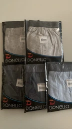 Набор трусов боксеров мужских хлопковых Donella 7124 XL 5 шт Разноцветный (8697840825829) фото от покупателей 2