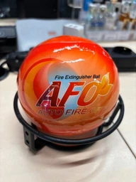 Автоматический самосрабатывающий порошковый огнетушитель шар AFO Fire Ball 1.3 кг огнетушители порошковые для дома квартиры авто офиса АВСЕ автономная система пожаротушения для тушения пожара в автомобиль машину + подставка крепление (JPAFO01) фото от покупателей 1