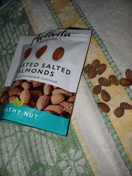 Упаковка миндаля жареного Activita Healthy mix Соленый 30 г x 15 шт (0.45 кг) (4820240031406) фото от покупателей 1