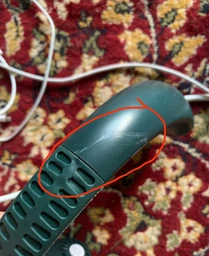Безлопастный вентилятор на шею аккумуляторный FAN-01 трехскоростной 1200 mAh и питание от usb Зеленый фото от покупателей 4