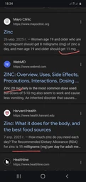 Цинк Stark Pharm Zinc 100 мг 100 таблеток (2440)