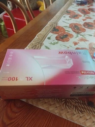 Рукавиці нітрилові "MediOk", Garnet (червоні), 3.8г. розмір XS