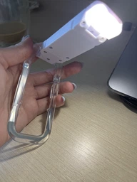 Лампа USB светодиодная светильник-зажим для чтения c аккумулятором 3 режима яркости 3 уровня цветов White (750403730359) фото от покупателей 5