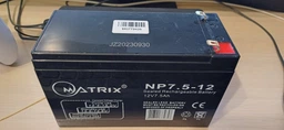 Аккумуляторная батарея Matrix AGM 12V-7.5Ah (NP7.5-12) фото от покупателей 9