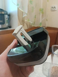 Набір контейнерів на 7шт для зберігання круп, продуктів харчування, сипучих і рідин із герметичною чорною кришкою (Storage Box) фото від покупців 2