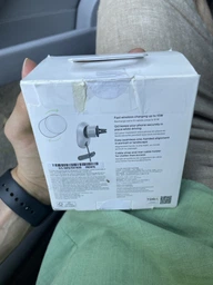 Автомобільний тримач із функцією бездротової зарядки Belkin BoostCharge Pro Wireless Car Charger Qi2 with MagSafe 15W Grey (WIC008btGR-V2) фото від покупців 2