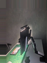 Настольное крепление для монитора Anda Seat Stealth Pro II RGB 17''-42'' Titanium (AD-W-A9X-1S-BT) [123489] фото от покупателей 11