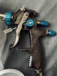Краскопульт MasterTool GM LVLP ВБ 600 мл, пластик, Ø 1,4 мм, 1(25-170 л/мин, 1,5-2,5 бар (Арт.: 80-8802) фото от покупателей 4