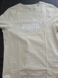 Футболка хлопковая женская Puma Ess No. 1 Logo Tee (S) 68237154 XS White-Cool Blue с принтом (4069157669870) фото от покупателей 1
