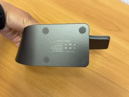 Бездротова зарядна док-станція 4в1 зарядний пристрій IРhone / Airpods / Apple Watch, сіра (87442706) фото від покупців 1