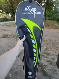 Набор ракетки для бадминтона Newt King Badminton Pro 2 ракетки волан чехол (NE-BD-209GB) фото от покупателей 9