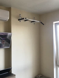 Турнік наддверний RichSport Hor-bar-107 Білий Кріплення у комплекті фото от покупателей 8