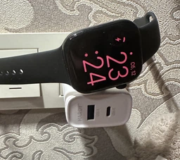 Мережевий зарядний пристрій 3mk HARDY for APPLE | 2 in 1 | GaN 33W | PD, QC3.0, PPS | TYPE-C USB-A | White фото від покупців 1