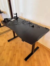 Стол с электрорегулировкой высоты RZTK eDesk RGB Carbon 2 1200 х 600 мм фото от покупателей 3