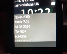Мобільний телефон Nokia 6310 Dual Sim 2021 Black (16POSB01A02)