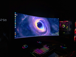 Монитор 34" Samsung Odyssey G5 C34G55T (LC34G55TWWIXCI) WQHD / VA 1000R Curved / 165Hz / 1ms / 8-Bit / DisplayHDR 10 / G-Sync Compatible / FreeSync Premium / Black eQualizer / Picture-by-Picture фото от покупателей 2
