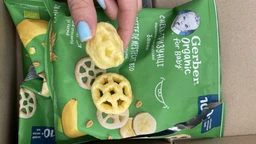 Снеки-гризунці Gerber з Бананом для дітей від 10 місяців 28 г (8445291497627)