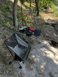 Легкое раскладное кресло туристическое Eagle Rock складной рыбацкий стул для отдыха на природе, песочный фото от покупателей 5