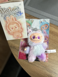 Мягкая игрушка Labubu Energy Series 17 см (Серия 3) — Лабубу плюшевый брелок-сюрприз для рюкзака, сумки, ключей