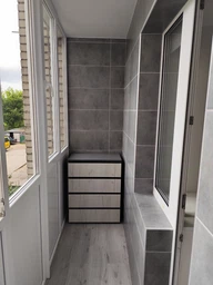 Комод DC Steve 702x400x909 мм Графитовый/Дуб Крафт Белый (DC153533) фото от покупателей 5