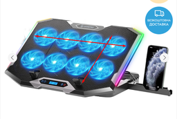 Охлаждающая подставка для ноутбука GamePro CP870 Black фото от покупателей 8