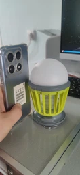 Світильник антимоскітний ARDESTO MSK-SB3554 Gray-Green, 5 Вт, авт.робота 20 год, 6000-6500К, сонячна батарея, акумулятор. 1200 мА•год, USB-C USB-A фото від покупців 2