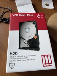 Накопичувач HDD SATA 6.0TB WD Red Plus 5400rpm 256MB (WD60EFPX) фото от покупателей 9