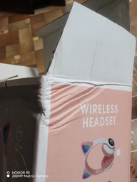 Бездротові навушники з однорогом та вушками Bluetooth Cat STN-27 з мікрофоном MP3 плеєром LED RGB підсвічування Біло-Рожеві фото від покупців 1