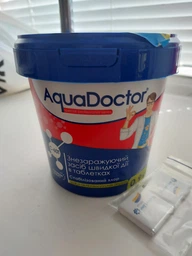 Шок (быстрый) хлор AquaDoctor C-60Т 1 кг в маленьких таблетках по 20 г (40895)