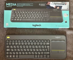Клавиатура беспроводная Logitech Touch K400 Plus UA Black (920-007145) фото от покупателей 4