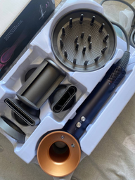 Профессиональный фен стайлер для волос Super Hair Dryer 1600 Вт + 5в1 насадок, розовый фото от покупателей 16