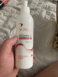 Шампунь Soika Глубокое очищение с AHA кислотами пребиотиками и яблочным уксусом для жирных волос 300 мл фото от покупателей 1