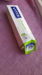 Зубная паста VITIS Orthodontic с фтором 100 мл - для брекетов, яблочно-мятный вкус фото от покупателей 3