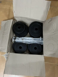 Гантелі набірні Newt Rock Pro-R композитні в пластиковій оболонці pro 2 шт по 9 кг (NE-PL-R-009-2) фото від покупців 2