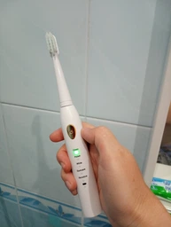 Акумуляторна електрична зубна щітка SONIC TOOTHBRUSH (4 насадки)
