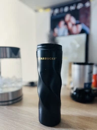 Термокружка для кофе чая термос Kayfovo с надписью Starbucks из нержавеющей стали термостакан туристическая чашка с крышкойBlack tm67s фото от покупателей 11