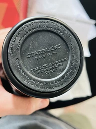 Термокружка для кофе чая термос Kayfovo с надписью Starbucks из нержавеющей стали термостакан туристическая чашка с крышкойBlack tm67s фото от покупателей 9