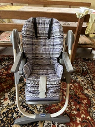 Чохол на стільчик для годування Chicco Polly 2 в 1 плащівка Рожеві квіти Panda Mom фото от покупателей 6