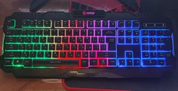 Клавіатура MSI FORGE GK100 RGB Black (S11-04UA221-HH9) фото від покупців 7