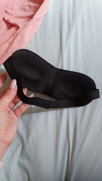 Маска для сну із широкою гумкою Lemmi 3D Black фото від покупців 2