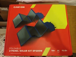 Сонячна панель Canyon SP-200W Blue (CND-SP200W2P) фото від покупців 8